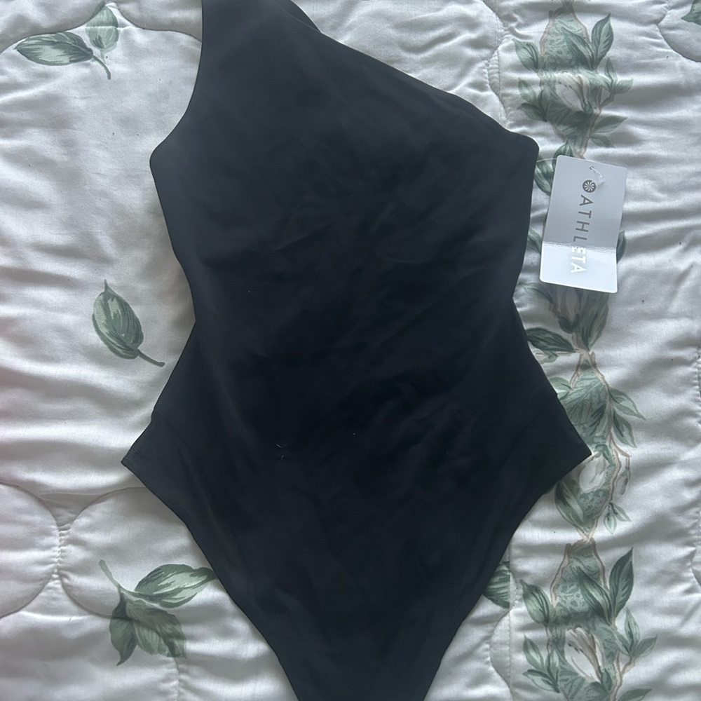 Athleta Black Bodysuit One Piece